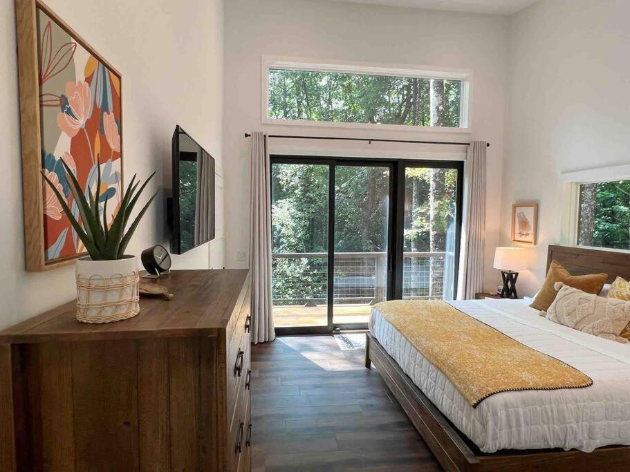 Willa Modern Mountain Getaway With Hot Tub, Fire Pit Sautee Nacoochee Zewnętrze zdjęcie