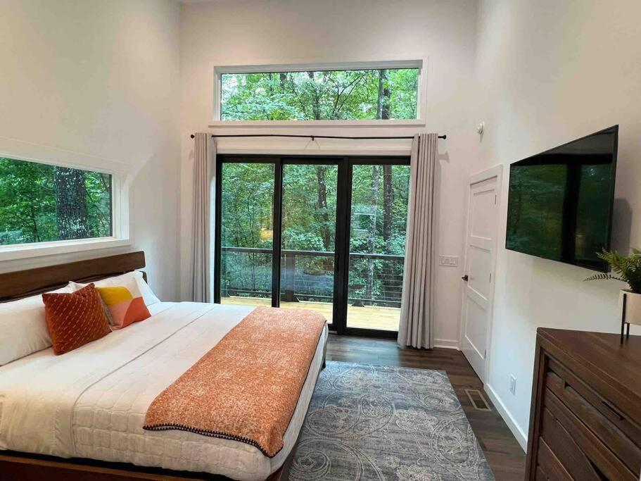 Willa Modern Mountain Getaway With Hot Tub, Fire Pit Sautee Nacoochee Zewnętrze zdjęcie