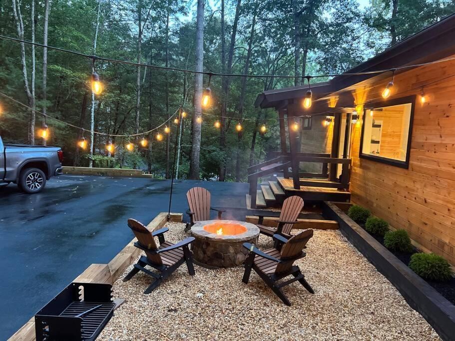 Willa Modern Mountain Getaway With Hot Tub, Fire Pit Sautee Nacoochee Zewnętrze zdjęcie