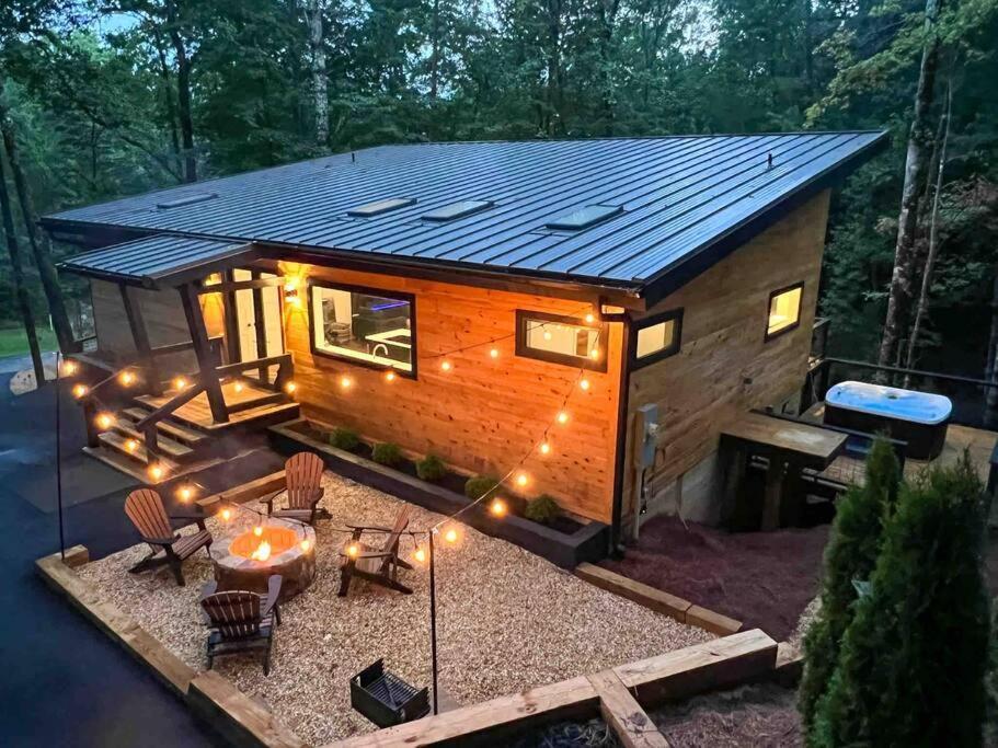 Willa Modern Mountain Getaway With Hot Tub, Fire Pit Sautee Nacoochee Zewnętrze zdjęcie